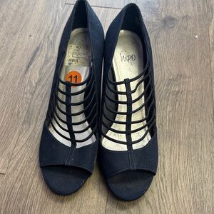 Impo Navy Strappy Heels